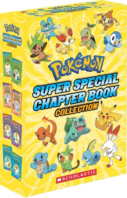 Pokemon Super Special Chapter Book Box Set (set Of 4 Books)