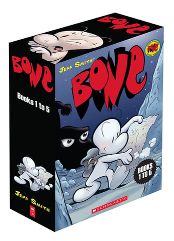 Bone Graphic Novel Box Set (books 1 To 5)