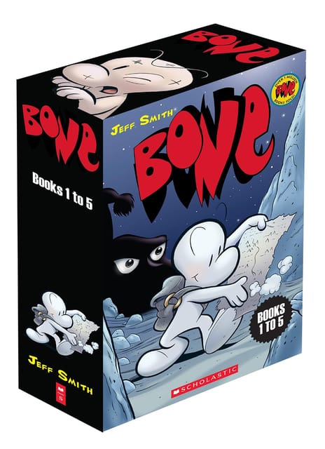 Bone Graphic Novel Box Set (books 1 To 5)
