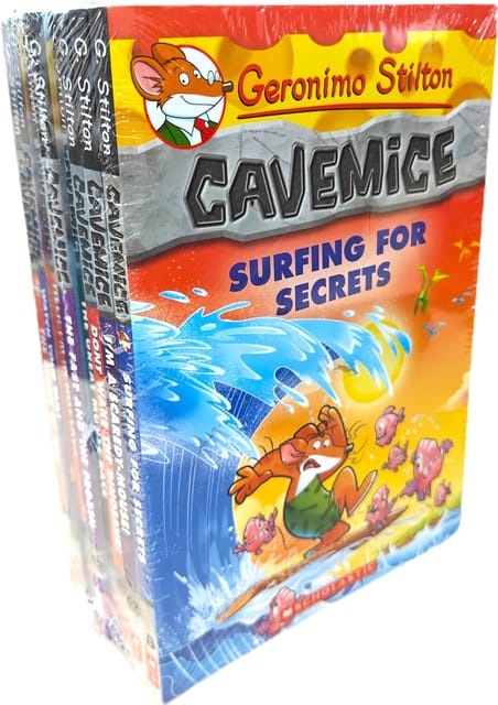 Geronimo Stilton Cavemice Set Of 8 Books