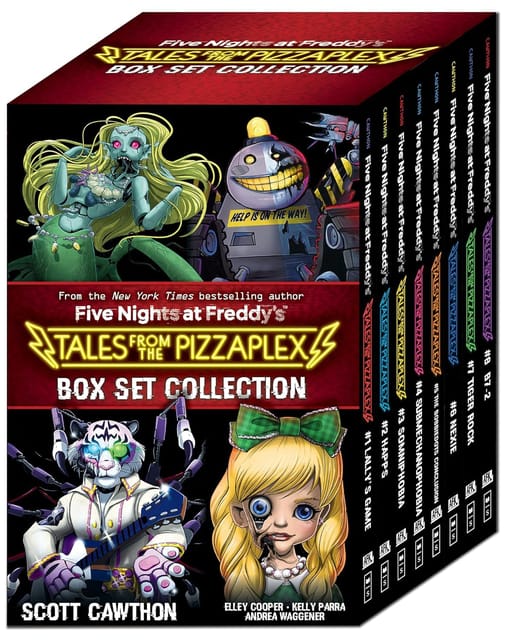 Five Nights At Freddys Tales From The Pizzaplex (1 To 8 Books Box Set)