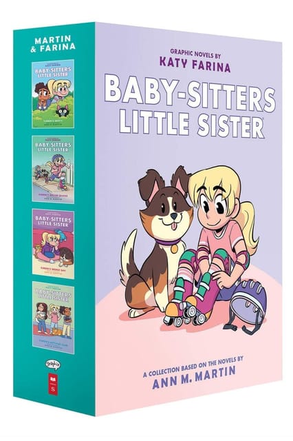 The Babysitters Little Sister Graphic Novels #1 To #4 A Graphix Collection