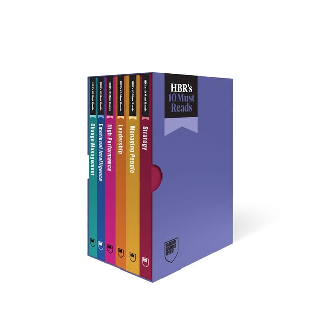 Hbrs 10 Must Reads Boxed Set (updated + Expanded, 6 Books)