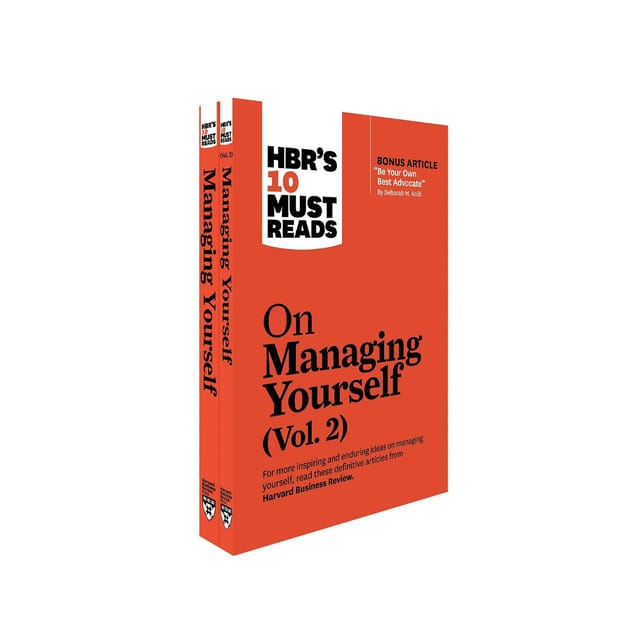 Hbrs 10 Must Reads On Managing Yourself 2-volume Collection