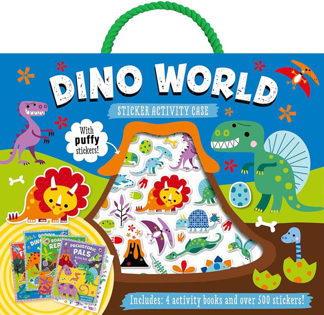 Sticker Activity Case - Dino World (box Sets)