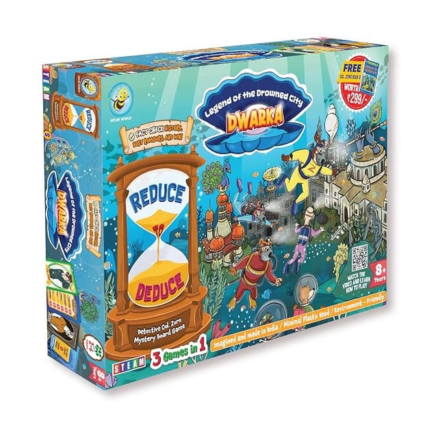 Biplob World Reduce To Deduce - Dwarka Detective Board Game