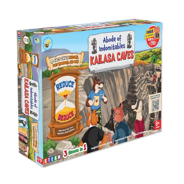 Biplob World Reduce To Deduce-kailasa Caves Detective Board Game