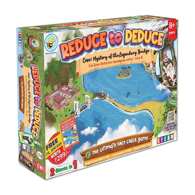 Biplob World Reduce To Deduce Ram Setu Detective Board Game Fact Check Mystery