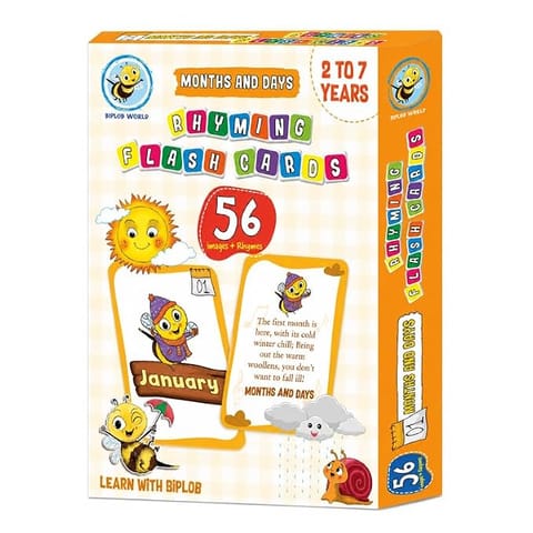 Biplob Flash Cards | A To Z Birds Rhyming Flash Cards For New Born Bab