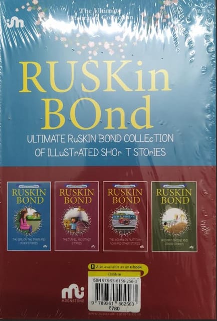 The Ultimate Ruskin Bond Collection Of Illustrated Short Stories (set Of 4 Books) 2