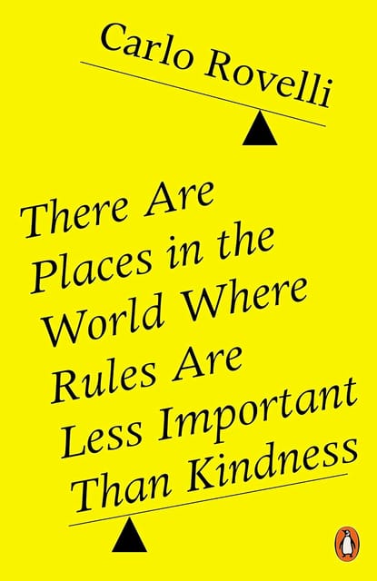 There Are Places In The World Where Rules Are Less Important Than Kindness