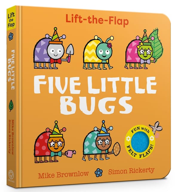 Five Little Bugs Lift-the-flap