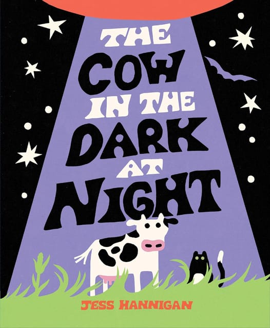 The Cow In The Dark At Night