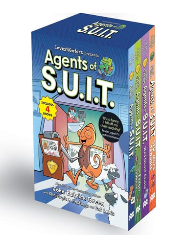 Agents Of S.u.i.t. Series X 4 Books Pack (pb)