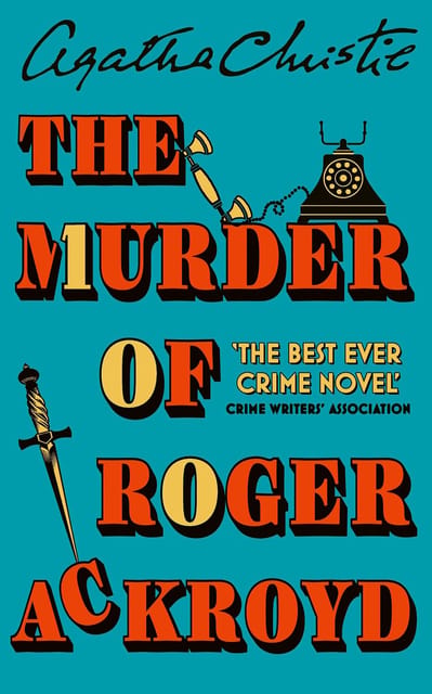 The Murder Of Roger Ackroyd 100th Anniversary Edition