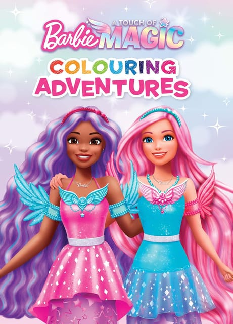Barbie A Touch Of Magic Colouring Adventures (mattel)
