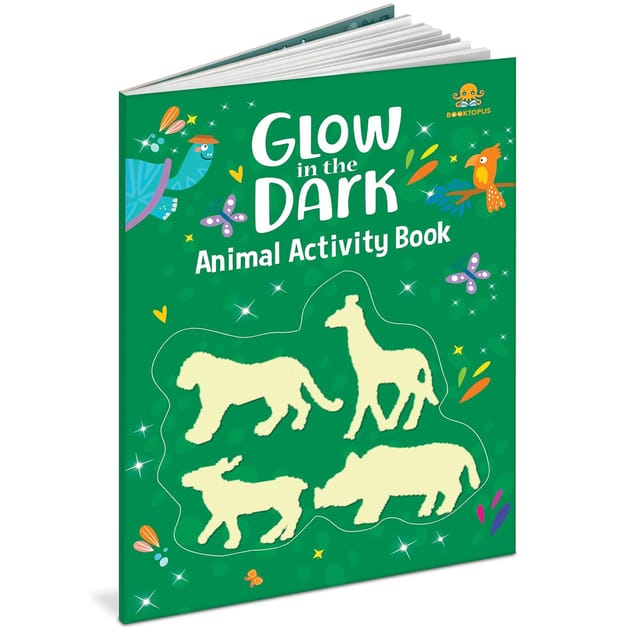 Booktopus Glow In The Dark Sticker Activity Book
