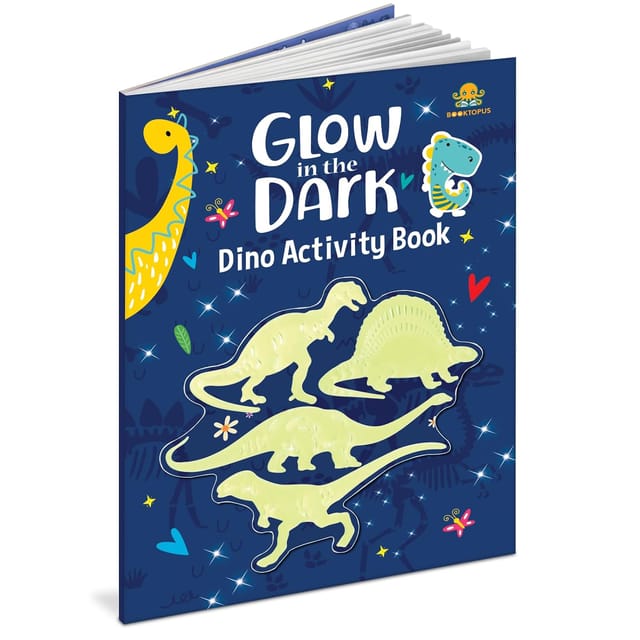 Booktopus Glow In The Dark Sticker Activity Book