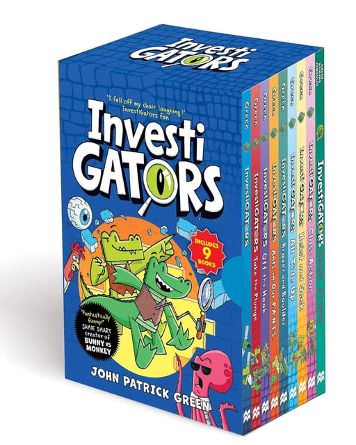 The Investigators Series Box Set (9 Paperback Books)