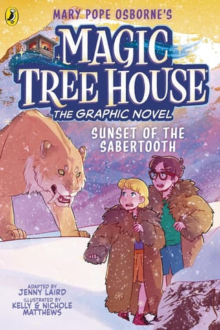 Magic Tree House Sunset Of The Sabertooth The Graphic Novel