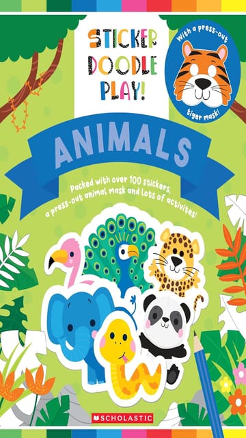Sticker Doodle Play Animals