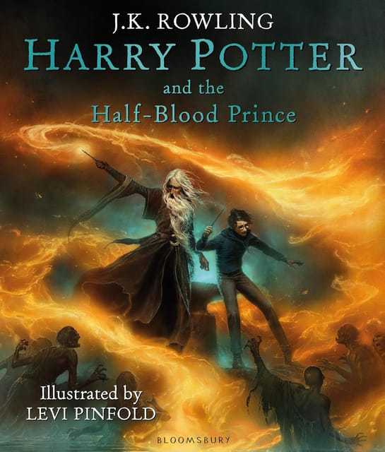 Harry Potter And The Half-blood Prince Illustrated Edition