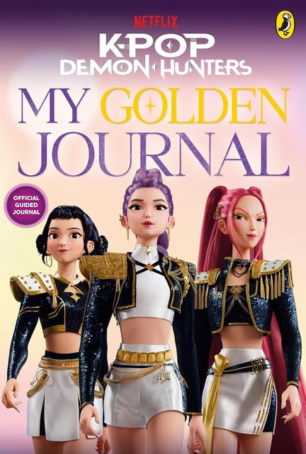 Kpop Demon Hunters My Golden Journal Official Guided Journal