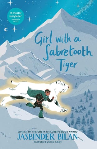 Girl With A Sabretooth Tiger