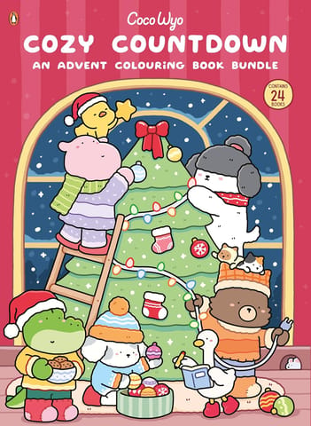 Coco Wyo Cozy Countdown - An Advent Colouring Book Bundle