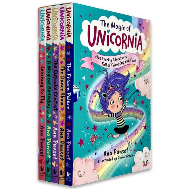 The Magic Of Unicornia Series 5 Books Collection Set By Ana Punset