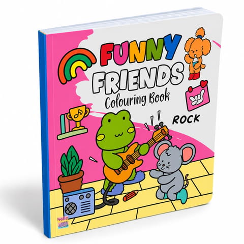 Funny Friends Coloring Book For Kids