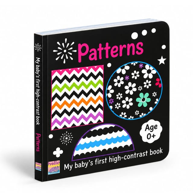 Babys First High Contrast Board Book Patterns