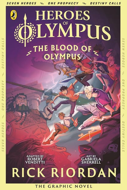 The Blood Of Olympus The Graphic Novel