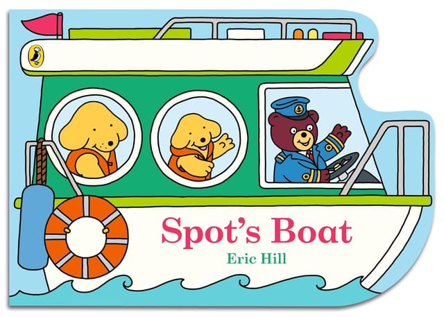Spots Boat A Fun, Boat-shaped Board Book