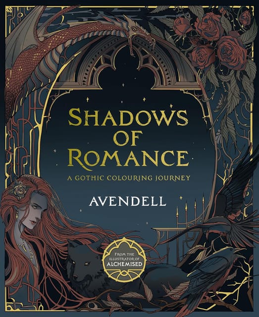 Shadows Of Romance A Gothic Colouring Journey