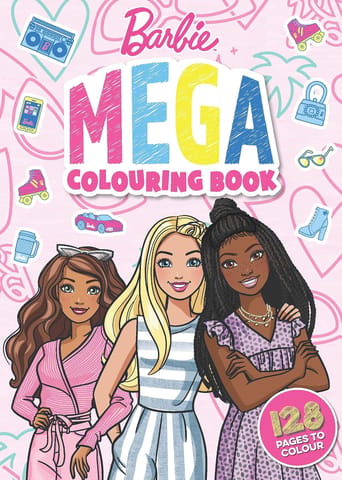 Barbie Mega Colouring 2026 (mattel)